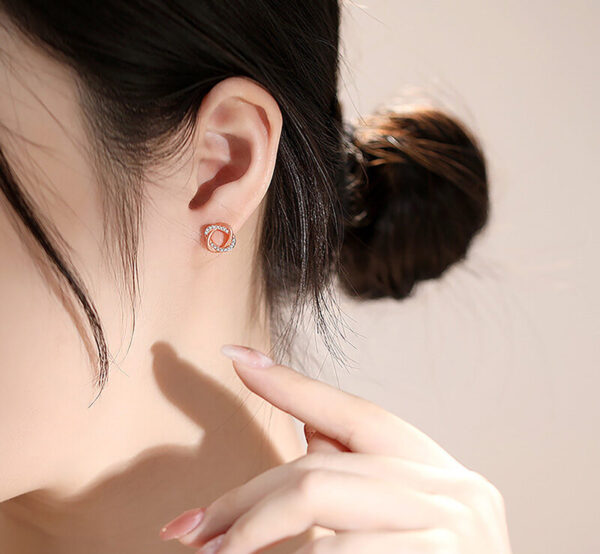 Airy Earrings – Rose Gold