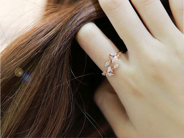 Amelia Ring – Rose Gold - Image 2