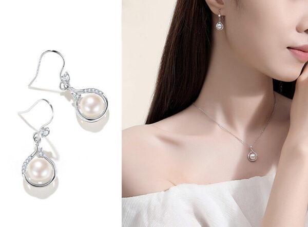 Aphrodite Necklace And Earrings Gift Set - Image 4