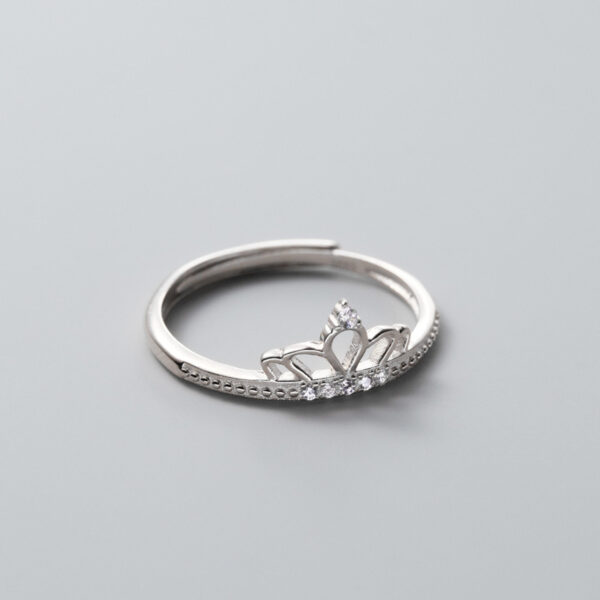 Crown Ring - Silver