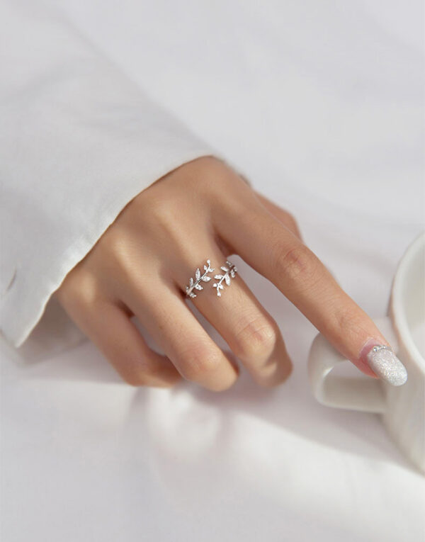 Laurel Ring - Silver
