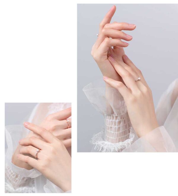 Pearl Ring – Rose Gold - Image 3