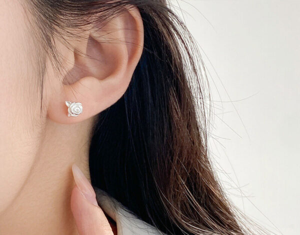 Anthea Earrings - Silver