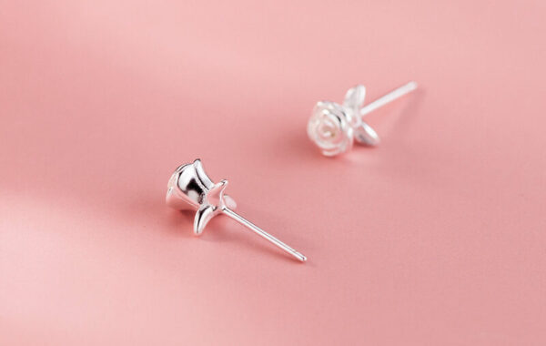 Anthea Earrings - Silver - Image 2