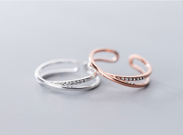 Twisted Ring - Silver - Image 2