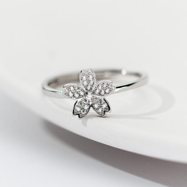 Sakura Ring - Silver - Image 2